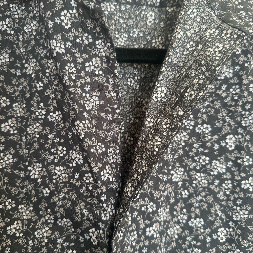 Express Men’s Extra Slim Fit Floral Button-Down Shirt Size M‎ - Picture 3 of 6